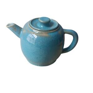 Cute Handmade/Hand Formed Pottery Teapot  With Lid